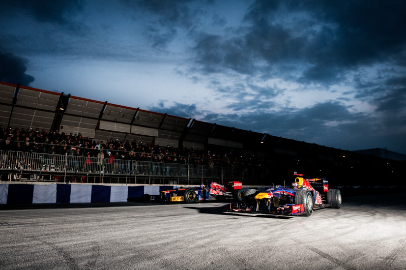 Daniel Ricciardo, David Coulthard - Motor Show